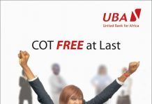 Stop paying COT, open a Lion Prime Account at UBA