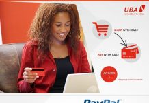 UBA Cards now accepted on PayPal