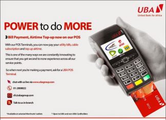 You can now do a lot more on UBA POS