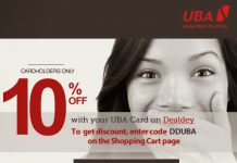 This code “DDUBA” is the gateway to a 10% discount