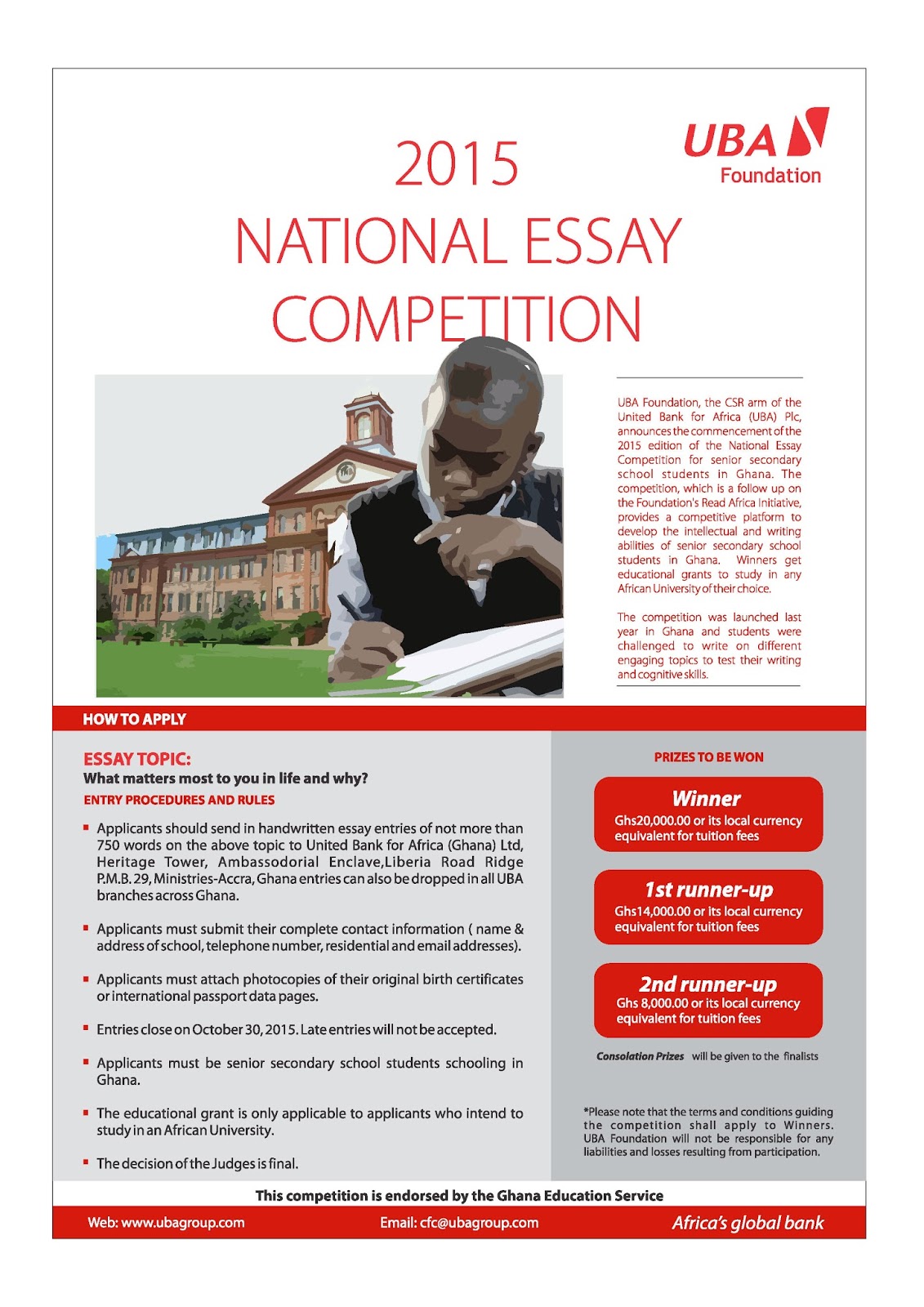 Essay contests for high schoolers picture