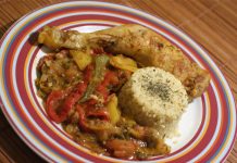 KEDJENOU- POULET BASQUAISE