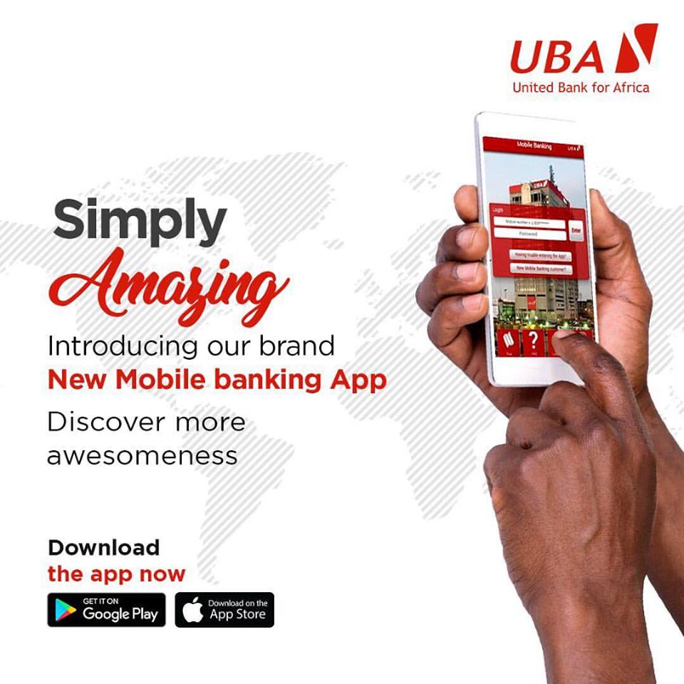 UBA mobile banking cashless nigeria