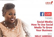 #UBAFACEBOOKLIVE: HOW TO USE SOCIAL MEDIA TO GROW YOUR BUSINESS