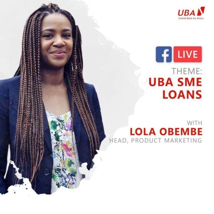 uba sme loans facebooklive