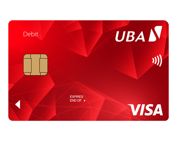 uba visa card