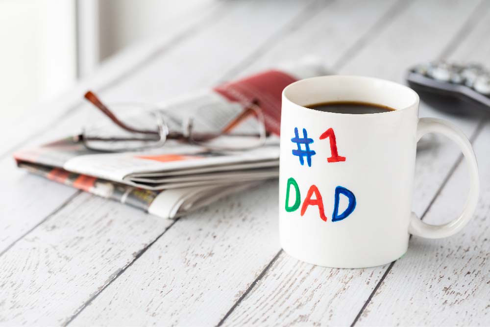 customised mug for father's day