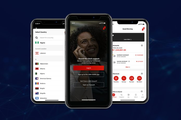 UBA Mobile App-1000 x 667px UBA Mobile App