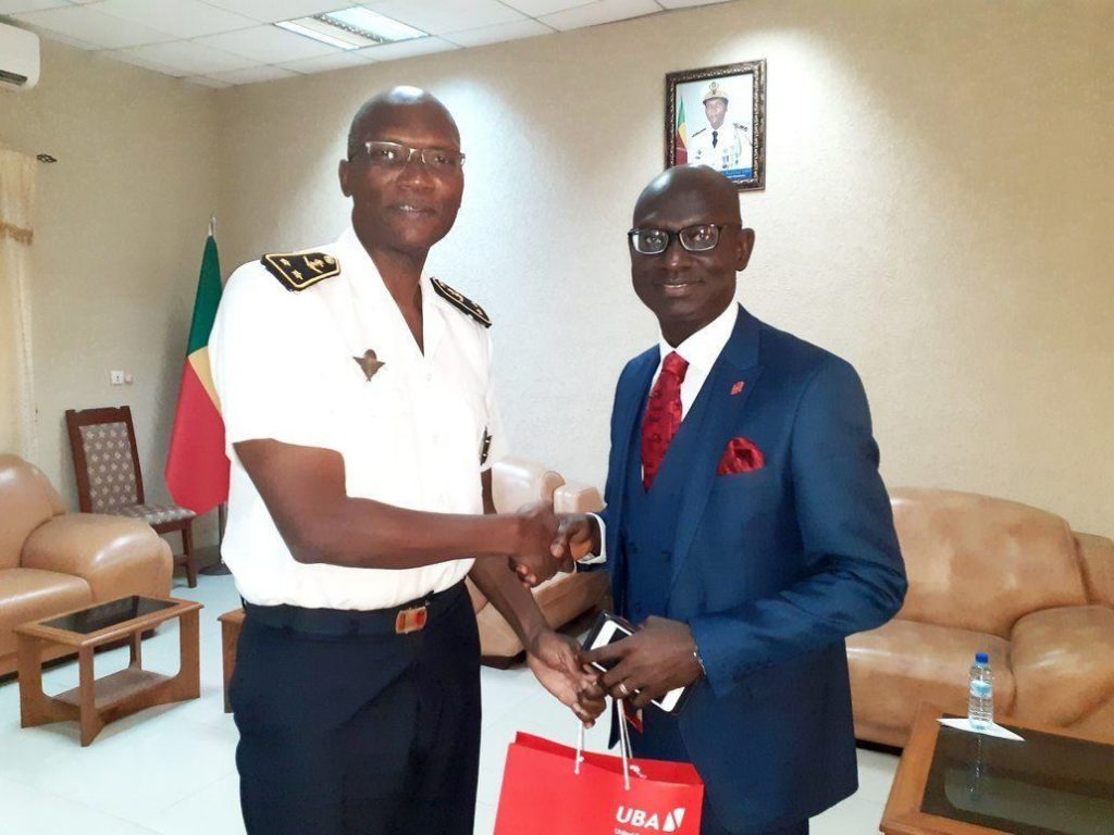 Gbenga Makinde UBA Benin Pays Courtesy visit officials of Benin Republic