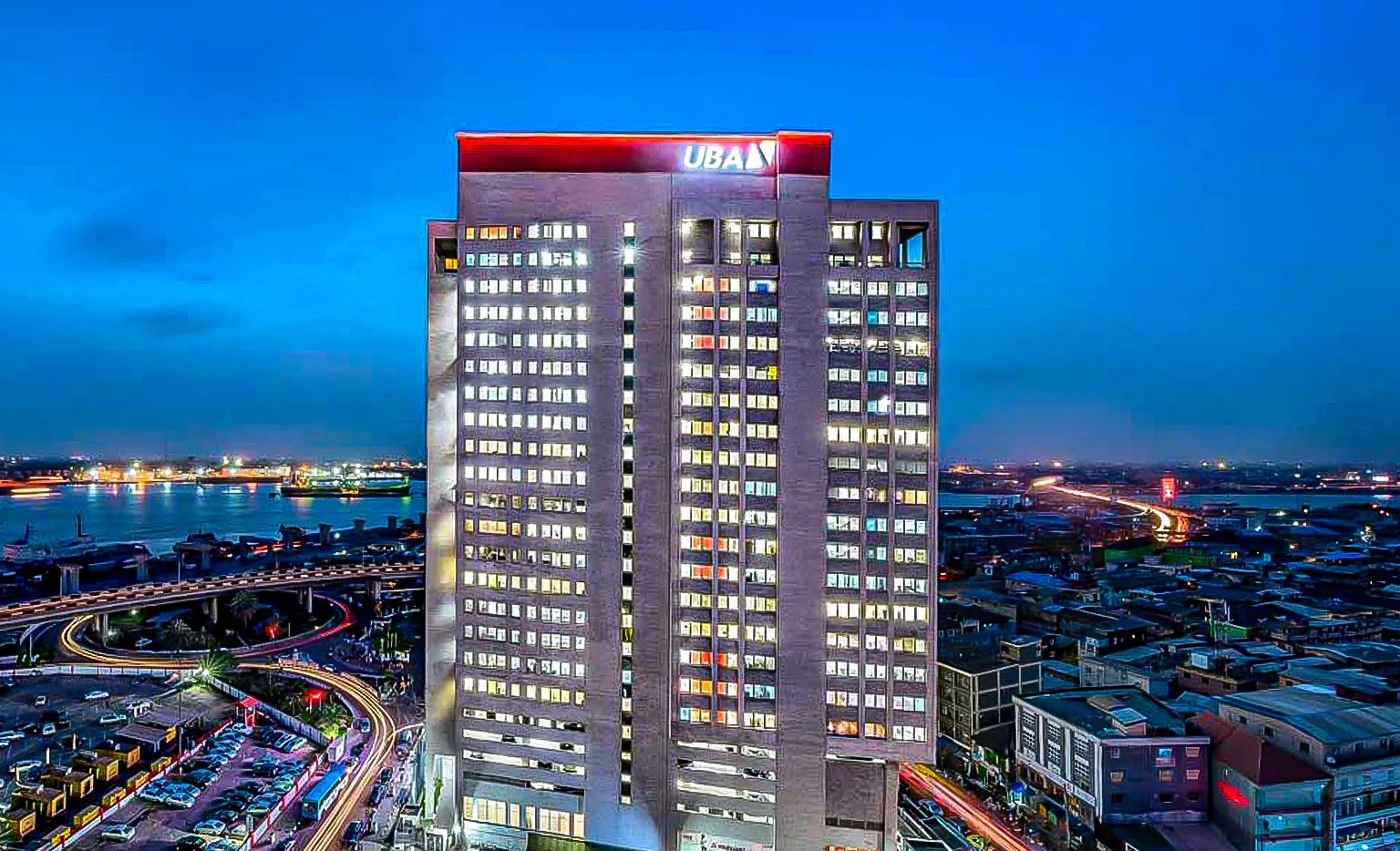 display image for U B A group head office building