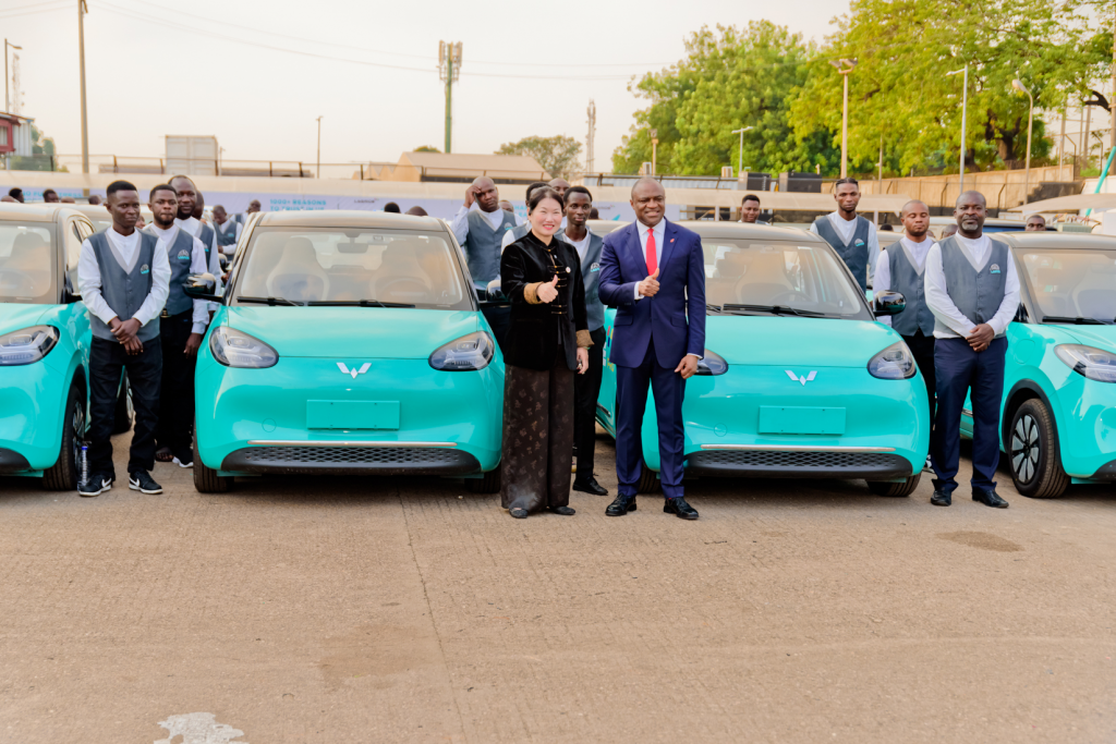 Group Managing Director/CEO, United Bank for Africa(UBA) and Chairman, LagRide, Chief Diana Chen, at the signing ceremony and launching of $100 Million "Drive to Own" Vehicle Financing Scheme, strengthening smart mobility, driver asset ownership of over 3,500 cars, financed by UBA, in partnership with Lagos State Government and LagRide, held in Lagos on Tuesday.
