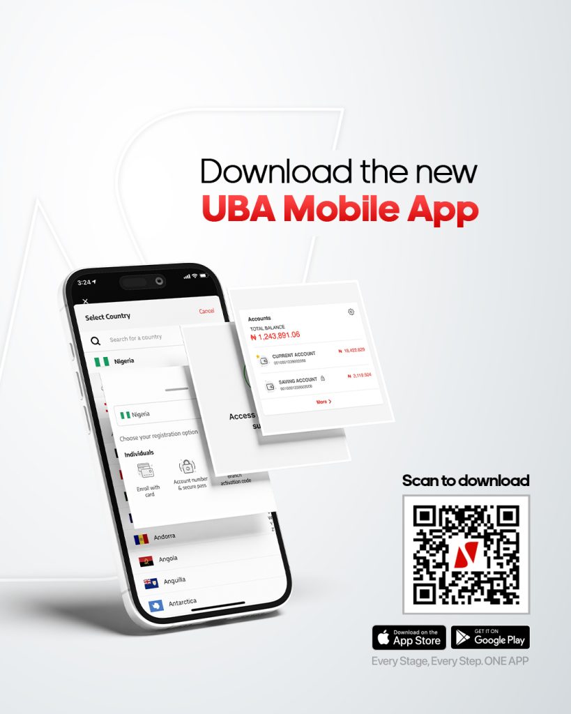 Download the new UBA Mobile App